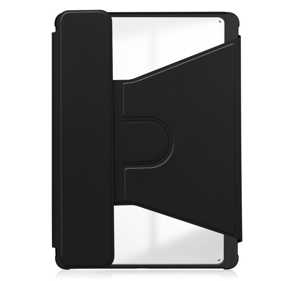 Keyboard case for Samsung Galaxy Tab S10 Lite / S10 FE / S9 FE, Rotary 360° Leather, black