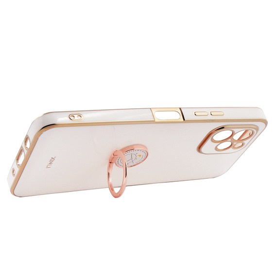 Case for Huawei Nova Y61 , Electro Ring, white