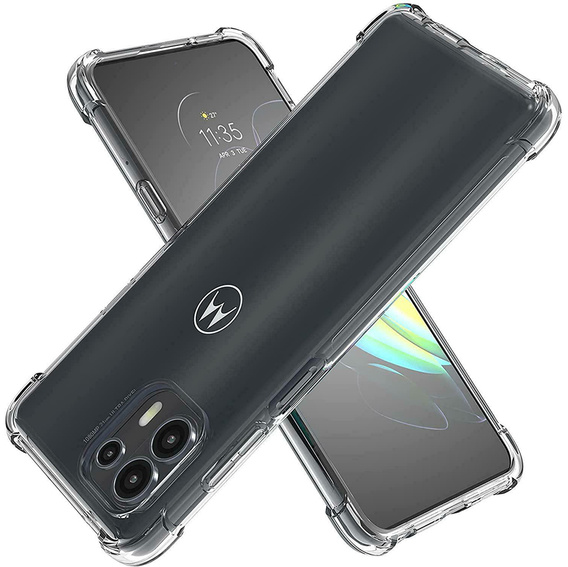 Case for Motorola Edge 20 Lite, Dropproof, transparent