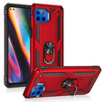 Armor Case for Motorola Moto G 5G Plus, Nox Case Ring, red