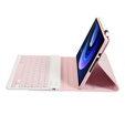 Case + keyboard Xiaomi Pad 6/6 Pro, pink rose gold