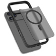 Matt Case for iPhone 17 Pro, for MagSafe, translucent black