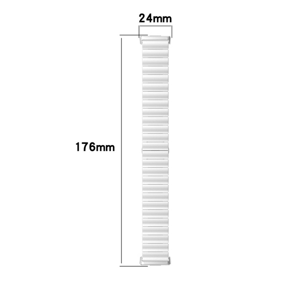 Steel Bracelet for Huawei Watch Fit 4 / 4 Pro / 3, Silver