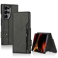 GKK Card Slot Wallet flip case for Samsung Galaxy S26 Ultra, black