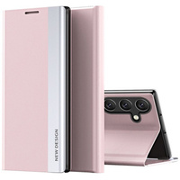 Flip case for Samsung Galaxy A35 5G, Side Magnetic, pink