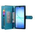 Wallet Zipper Pocket flip case for Samsung Galaxy A17 5G, Wallet Zipper Pocket, blue