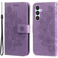 Flip case for Samsung Galaxy A54 5G, Mandala Flower, purple