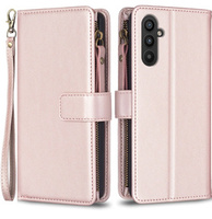 Flip case for Samsung Galaxy A25 5G, Wallet Zipper Pocket, black