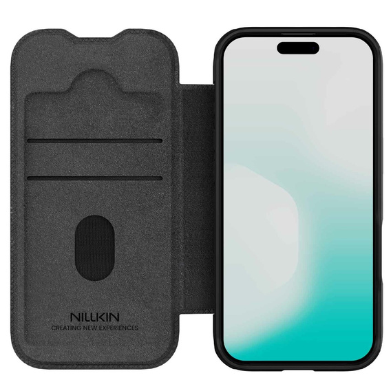 NILLKIN CamShield Qin Pro flip case for iPhone 17