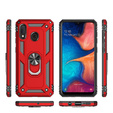 Armor Case for Samsung Galaxy A20E, Nox Case Ring, red