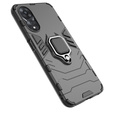 Case for Oppo A78 5G, Kickstand Ring, black