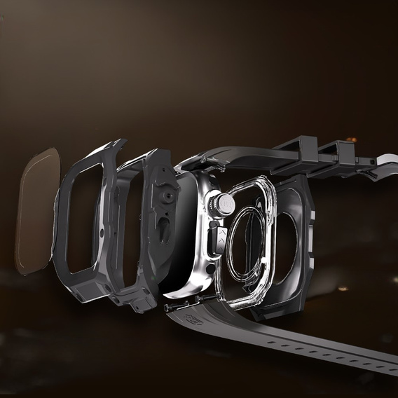 SHELLBOX Strap with Case for Apple Watch Ultra/Ultra 2 49mm