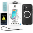 IP68 Waterproof Case for iPhone 16, SHELLBOX MagSafe, black