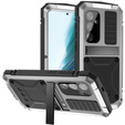 Armored case for Samsung Galaxy S24+ Plus, R-JUST, silver