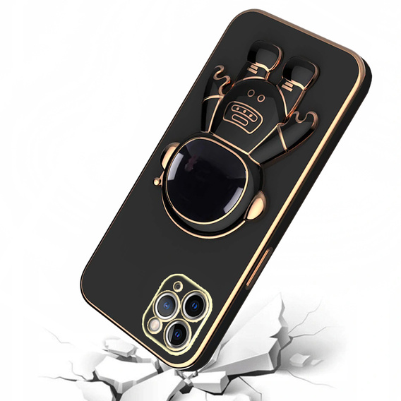 Case for iPhone 12 Pro Max, Astronaut, black