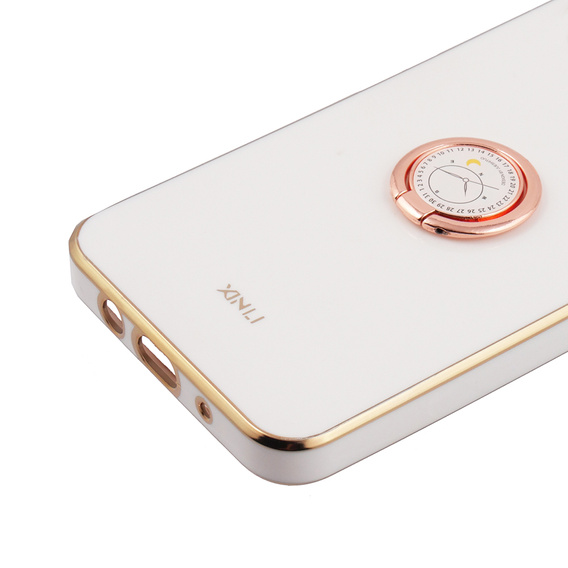 Case for Huawei Nova Y61 , Electro Ring, white