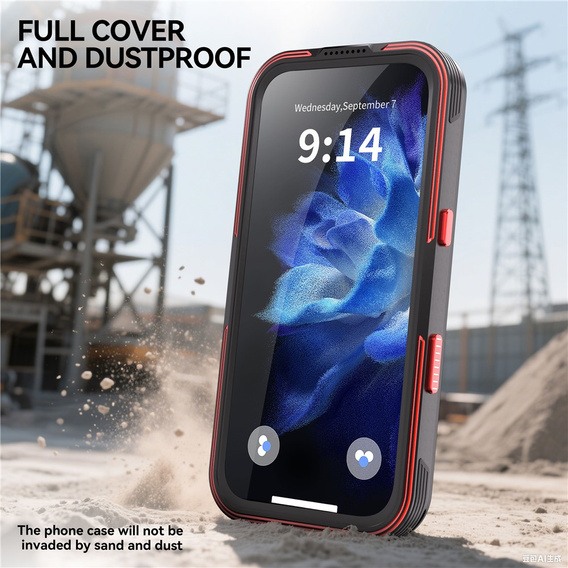 SHELLBOX GTM IP68 waterproof case with MagSafe for iPhone 17 Pro
