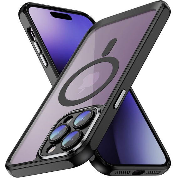 Case for iPhone 14 Pro, ERBORD Impact Guard, MagSafe, black