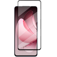 3D Tempered Glass for Oppo Reno 13 Pro, black frame