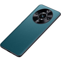Leather case for Realme 11 Pro 5G / Pro+ 5G, leather hybrid, green