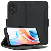 Flip case for Oppo A38 4G / Oppo A18 4G, Card Slot, black