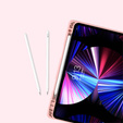 Case + keyboard iPad Air 10.9 4 2020 / 5 2022, Touchpad, pink rose gold