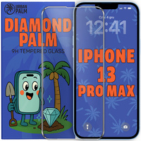 Diamond Palm Tempered Glass for iPhone 13 Pro Max