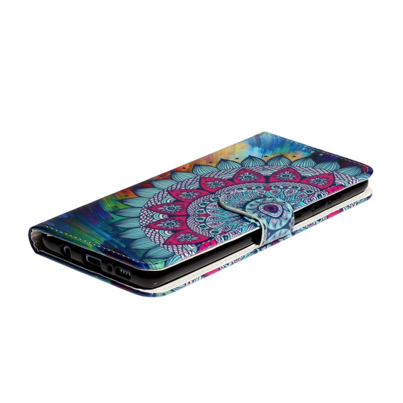 Flip case for Samsung Galaxy A51, Wallet, Mandala Flower