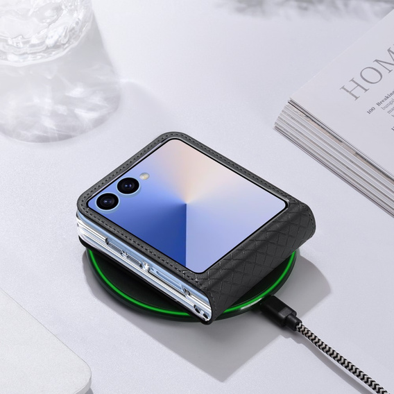 Case Dux Ducis for Samsung Galaxy Z Flip7 5G, Bril, black