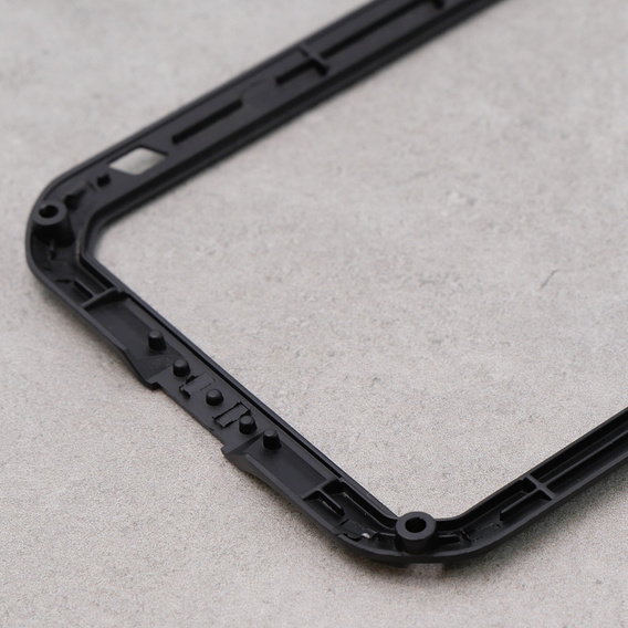 Love Mei Case for iPhone 12, armored with glass, black