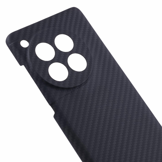 Case for OnePlus 12 5G, Aramid Fiber Cover, black