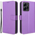Flip case for Xiaomi Redmi Note 12 4G, Wallet Smart Magnet, purple