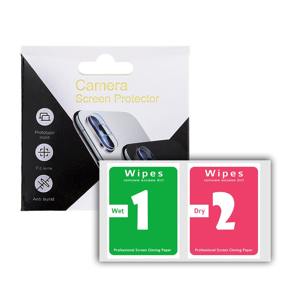 Tempered Camera Glass for Samsung Galaxy A22 4G, blue