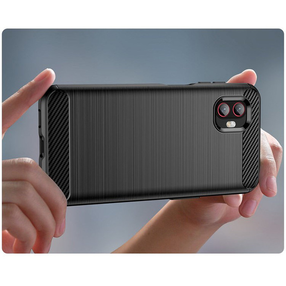 Case for Samsung Galaxy Xcover 6 Pro 5G, Carbon, black
