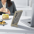 Case for Samsung Galaxy S25 Ultra, Kickstand Matt Case, for MagSafe, grey