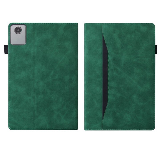 Case for Lenovo Tab M11, Classic, with space for stylus, green