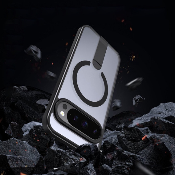 Fusion Hybrid case for Google Pixel 10 Pro XL, for MagSafe, with stand, black