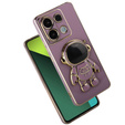Case for Xiaomi Redmi Note 13 Pro 5G, Astronaut, purple + 9H Tempered Glass