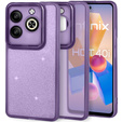 Case for Infinix Hot 40i, Glittery Powder, purple
