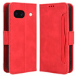 Flip case for Google Pixel 8A, Card Slot, red