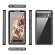 IP68 Waterproof Case for Google Pixel 6a, Redpepper, black