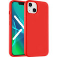 Case for iPhone 13 Mini, Silicone Lite, red