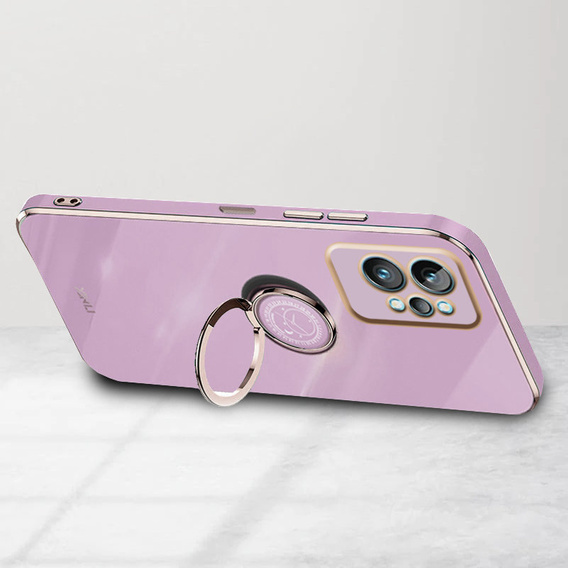 Case for Realme GT2 Pro, Electro Ring, purple