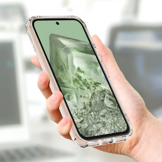 Case for Google Pixel 8A, Fusion Hybrid, for MagSafe, transparent