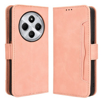 Flip case for Xiaomi Redmi 14C / Xiaomi Poco C75, Card Slot, pink
