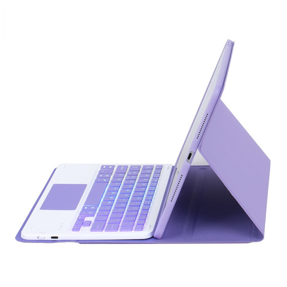 Case with backlit Bluetooth keyboard and touchpad for Samsung Galaxy Tab A11+