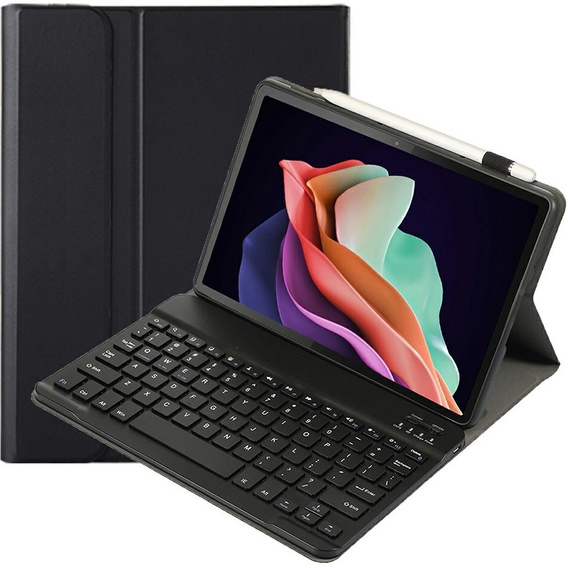 Case + keyboard Lenovo Tab P11 Gen 2, Pen Slot, black