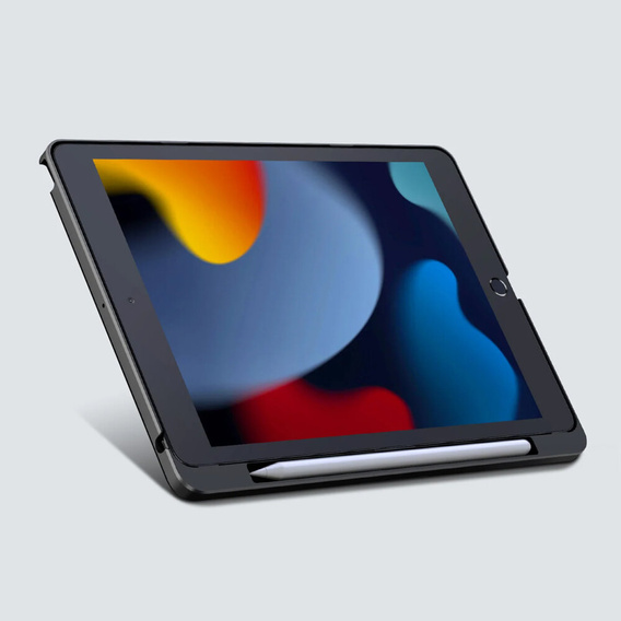 Keyboard case for iPad 7/8/9 10.2, Dexnor Magnetic Keyboard Touchpad, black
