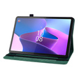 Case for Lenovo Tab P11 Gen 2, Wallet Pen Slot, green