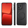 Case for Xiaomi 13, Leather Hybrid MagSafe, black